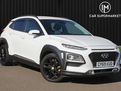 White Used 2019 Hyundai Kona Premium SUV | £13,685 (Fair price)