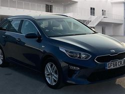 Blue Used 2018 Kia Ceed 2 Estate | £8,795 (A bit pricey)