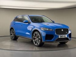 Ultra blue Used 2019 Jaguar F-Pace Supercharged SUV | £33,700 (Good price)