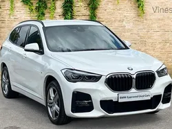 White Used 2021 BMW X1 M Sport SUV | £20,984 (Fair price)