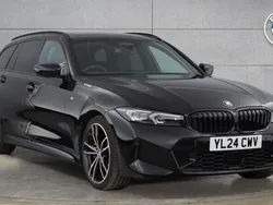 Black Used 2024 BMW 320 M Sport Estate | £38,650