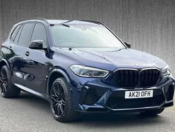 Blue Used 2021 BMW X5 M Competition Edition SUV | £67,990 (Fair price)