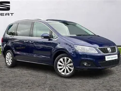 Blue Used 2019 Seat Alhambra SE MPV | £20,495 (Fair price)