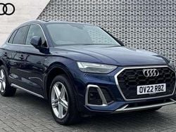Blue Used 2022 Audi Q5 S-Line SUV | £28,055 (Good price)