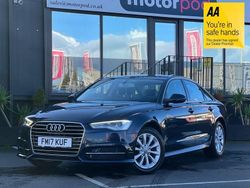 Blue Used 2017 Audi A6 Design Sedan | £11,490 (Fair price)