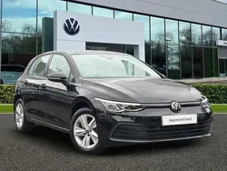 Deep black Used 2022 VW Golf VIII Life Hatchback | £17,791 (Good price)