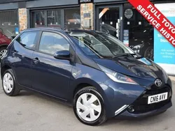 Blue Used 2016 Toyota Aygo X-play Hatchback | £5,650 (Fair price)