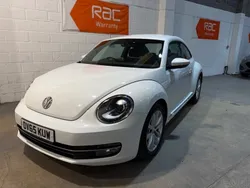 White Used 2015 VW Beetle Design Hatchback | £8,795 (Fair price)