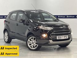 Black Used 2017 Ford Ecosport Titanium SUV | £7,840 (Fair price)