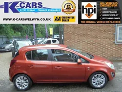 Orange Used 2012 Vauxhall Corsa Hatchback | £6,295 (Fair price)