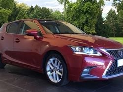 Red Used 2017 Lexus CT200h Luxury Line Hatchback | £12,990 (Fair price)
