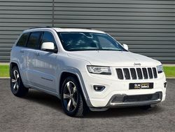 White Used 2015 Jeep Grand Cherokee Overland SUV | £15,398 (Fair price)