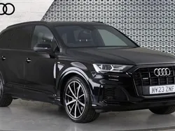 Black Used 2023 Audi Q7 Black Edition SUV | £44,116 (Fair price)