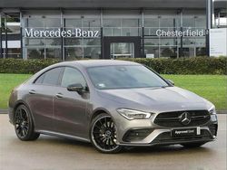 Grey Used 2022 Mercedes CLA35 AMG Premium Plus Coupe | £35,568 (Expensive)