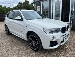 White Used 2016 BMW X3 M Sport SUV | £13,990 (A bit pricey)