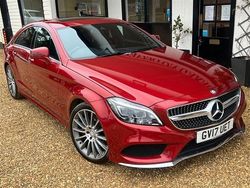 Red Used 2017 Mercedes CLS350 AMG line Coupe | £14,999 (Fair price)