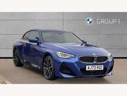 Blue Used 2024 BMW 230 M Sport Coupe | £32,993 (Good price)