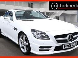 White Used 2016 Mercedes SLK200 AMG Cabriolet | £13,945
