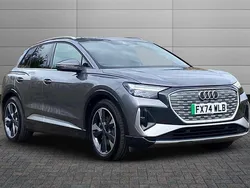 Grey Used 2024 Audi Q4 e-tron S-Line SUV | £33,695 (Good price)