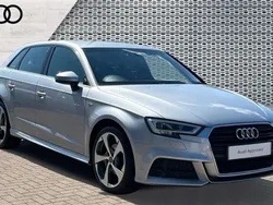 Silver Used 2017 Audi A3 S-Line Hatchback | £10,801 (Fair price)