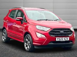 Fantastic red Used 2022 Ford Ecosport ST-Line SUV | £14,395 (Fair price)