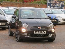 Black Used 2015 Fiat 500 Lounge Hatchback | £6,495 (A bit pricey)