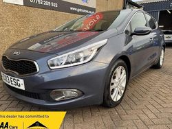 Blue Used 2013 Kia Ceed 3 Hatchback | £3,595 (Fair price)