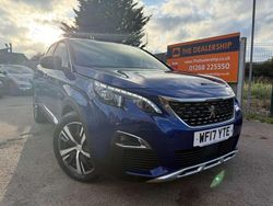 Blue Used 2017 Peugeot 3008 GT-line Hatchback | £7,590 (A bit pricey)