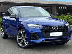 Ultra blue, metallic Used 2022 Audi Q5 Edition .1 SUV | £34,850 (Super price)