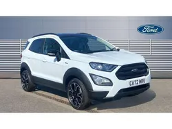 White Used 2022 Ford Ecosport Active SUV | £14,519 (Fair price)