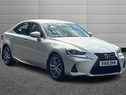 Silver Used 2018 Lexus IS300h Executive Line Sedan | £13,491 (Fair price)