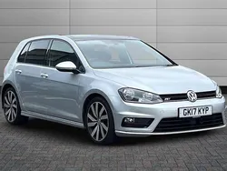 Silver Used 2017 VW Golf VII R-line Edition Hatchback | £10,640 (Fair price)