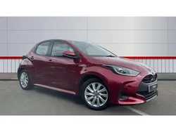Red Used 2021 Toyota Yaris Hybrid Hatchback | £14,657 (Good price)