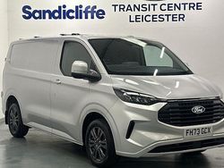 Silver Used 2023 Ford Transit Custom Limited Van | £33,000 (Expensive)