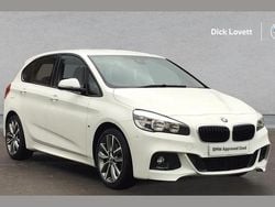 White Used 2015 BMW 218 M Sport Estate | £12,495 (Fair price)
