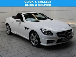 White Used 2014 Mercedes SLK200 AMG Cabriolet | £10,100 (Fair price)