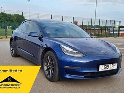 Blue Used 2019 Tesla Model 3 Long Range AWD Sedan | £12,470 (Fair price)