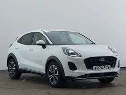 White Used 2024 Ford Puma Titanium Hatchback | £19,998 (Fair price)