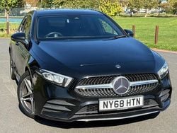 Black Used 2019 Mercedes A200 AMG line Hatchback | £12,495 (Good price)