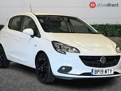 White Used 2019 Vauxhall Corsa Hatchback | £7,463 (Fair price)