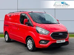 Red Used 2019 Ford Transit Custom Limited | £12,995 (Fair price)