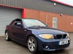 Blue Used 2011 BMW 118 Cabriolet Performance Cabriolet | £4,795 (Super price)