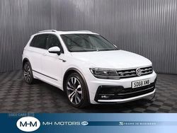 Silver Used 2018 VW Tiguan R-line SUV | £14,495 (Fair price)