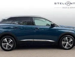 Blue Used 2022 Peugeot 3008 Allure Premium SUV | £18,410 (Fair price)