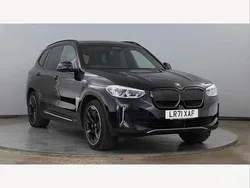 Black Used 2021 BMW iX3 Comfort Edition SUV | £26,150 (Fair price)