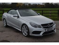 Silver Used 2017 Mercedes E350 AMG line Cabriolet | £17,489 (Good price)