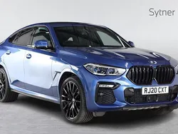 Blue Used 2020 BMW X6 M Sport SUV | £40,750 (Fair price)