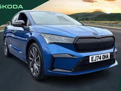 Blue Used 2024 Skoda Enyaq iV SportlinePlus SUV | £32,995 (Expensive)
