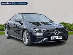 Black Used 2024 Mercedes CLA180 AMG Line Premium Sedan | £27,799 (Fair price)