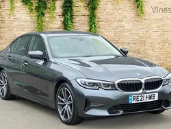 White Used 2021 BMW 320 M Sport | £22,943 (Fair price)